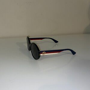 Gucci Round Web Black Sunglasses - Authentic GG0279SA